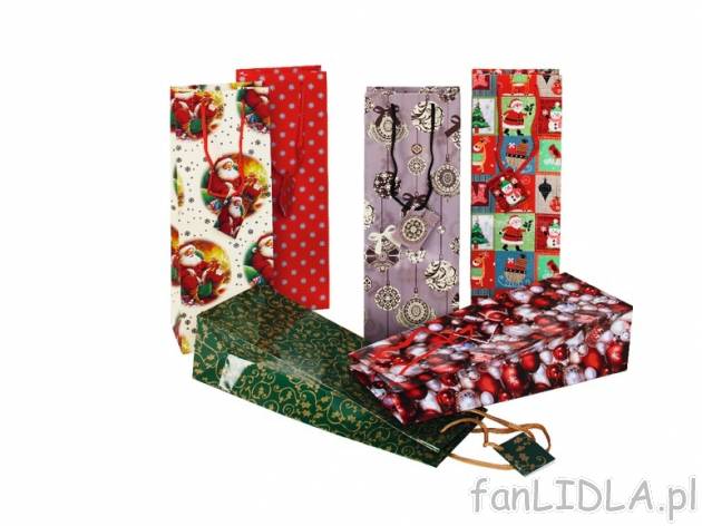 Zestaw torebek świątecznych Melinera, cena 6,99 PLN za 1 opak. 
- różne zestawy ...