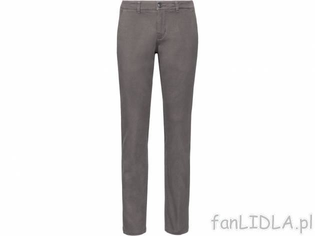 Spodnie męskie, cena 44,99 PLN 
- 98% bawełny, 2% elastanu (LYCRA®) 
- rozmiary: ...