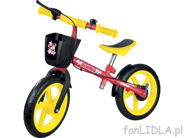 Rowerek biegowy , cena 111,00 PLN. Rower dla najmłodszych dzieci, które uwielbiają aktywnie ...