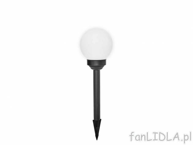 Lampa solarna LED Ø kuli: ok. 15 cm , cena 16,99 PLN. Zadbaj o piękne oświetlenie ...