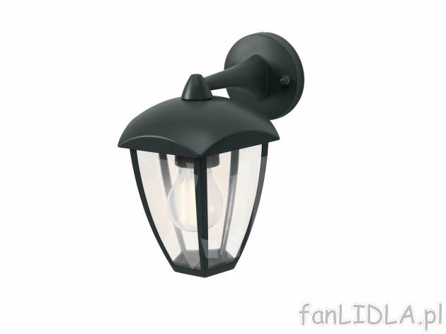 Lampa zewnętrzna LED , cena 69,90 PLN 
- 16,5 x 24 x 22 cm (szer. x wys. x gł.)
- ...