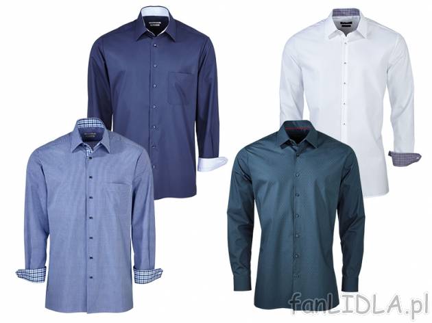 Elegancka koszula męska , cena 55,00 PLN za 1 szt. 
3 rodzaje koszul 100% bawełna ...