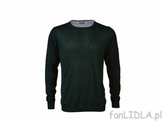 Sweter z kaszmirem - HIT cenowy Livergy, cena 59,00 PLN za 1 szt. 
- rozmiary: M-XXL ...
