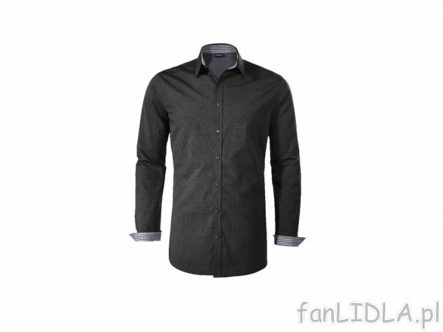 Koszula SLIM FIT Livergy, cena 49,99 PLN za 1 szt. 
- rozmiary: 39-43 (nie wszystkie ...