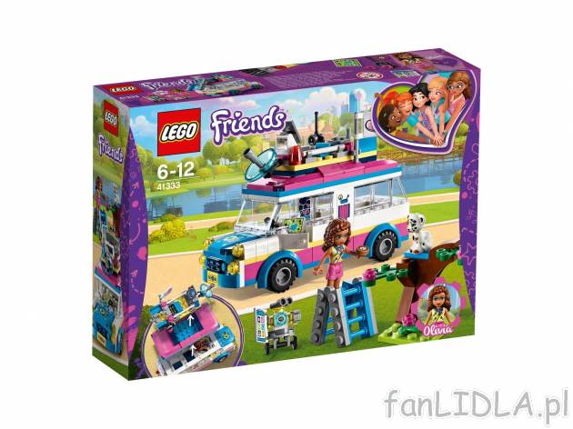 Klocki LEGO®: 41333 , cena 69,90 PLN. Lego Friends przeznaczone dla dziewczynek od lat 6.