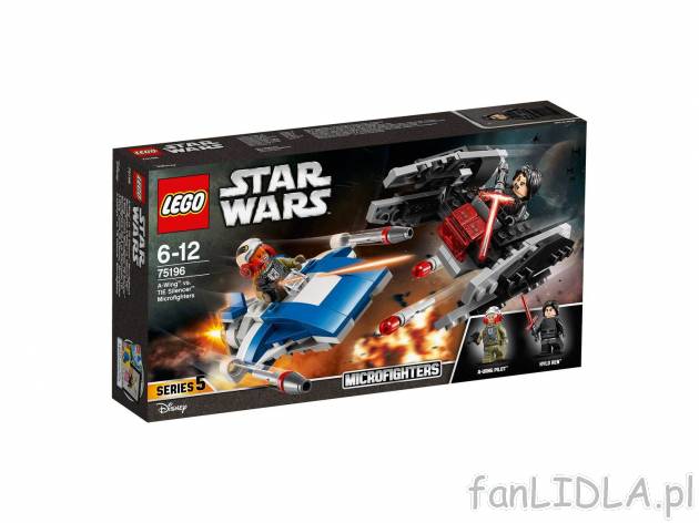 Klocki LEGO®: 75196 , cena 59,90 PLN. Klocki z postaciami z kultowego filmu Star Wars.