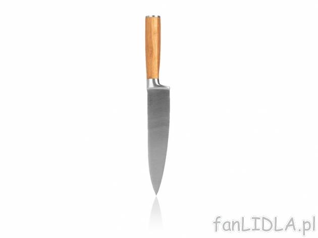 Nóż lub zestaw noży Ernesto, cena 29,99 PLN za 1 opak. 
- ostrza z nierdzewnej ...