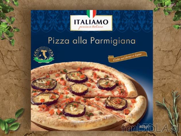 Pizza Arabbiatta lub pizza alla Parmigiana , cena 7,99 PLN za 400/405g/1 opak., ...