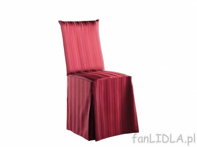 Pokrowiec na krzesła Meradiso, cena 24,99 PLN za 1 opak. 
- stylowa dekoracja i ...