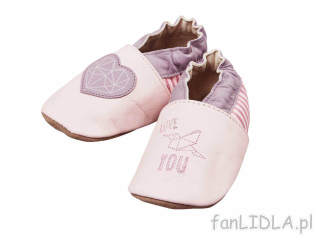 Skórzane buty do raczkowania , cena 24,99 PLN 
- rozmiary: 16-25
- oddychające
- ...