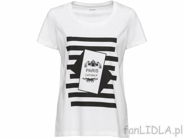 T-shirt , cena 19,99 PLN  
-  100% bawełny
-  rozmiary: S-L
-  modne nadruki