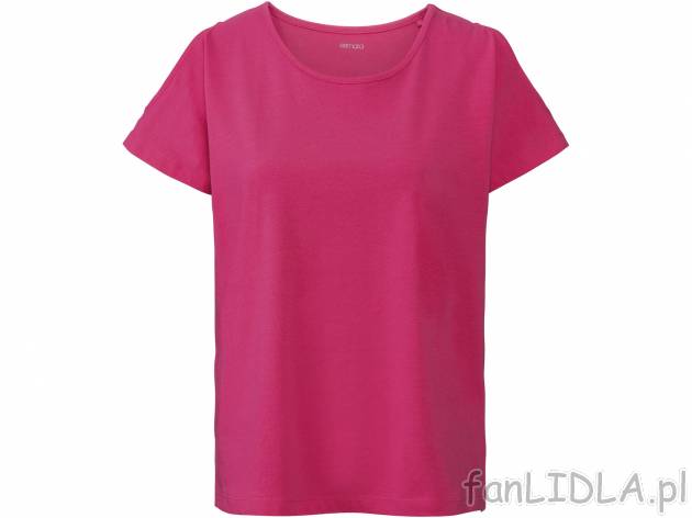Damski T-shirt , cena 19,99 PLN  
-  100% bawełny
-  rozmiary: XS-L