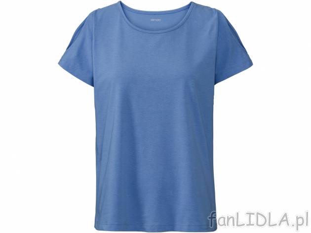Prosty damski T-shirt , cena 19,99 PLN  
-  100% bawełny
-  rozmiary: S-L