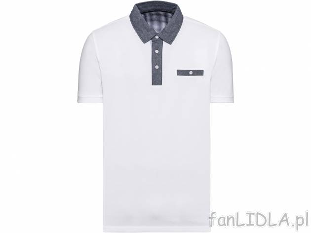 Koszulka polo , cena 29,99 PLN. Męski T-shirt. 
- 100% bawełny
- rozmiary: M-XL
- ...