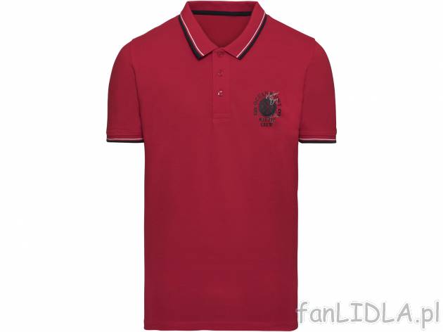 Koszulka polo , cena 29,99 PLN 
- 100% bawełny
- rozmiary: M-XL
- wysokiej jakości ...
