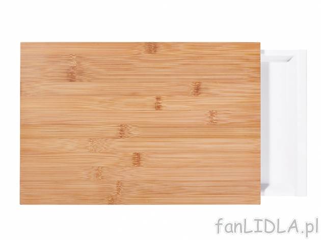 Deski do krojenia z drewna bambusowego Ernesto, cena 29,99 PLN za 1 opak. 
do wyboru: ...