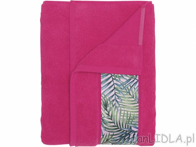 Ręcznik frotté 70 x 140 cm , cena 24,99 PLN 
- 100% bawełny
- 500 g/m2
- efektowny ...