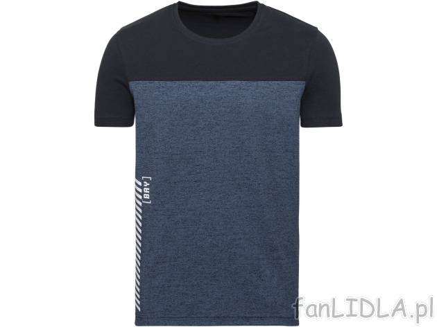 T-shirt , cena 19,99 PLN. Męska koszulka z okrągłym dekoltem.  
-  rozmiary: M-XXL 