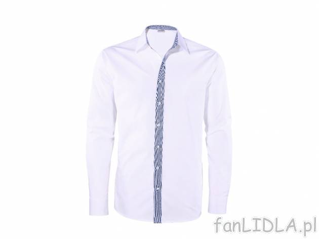 Koszula Slim FIt Livergy, cena 49,99 PLN za 1 szt. 
- wkładki Wendler gwarantują ...