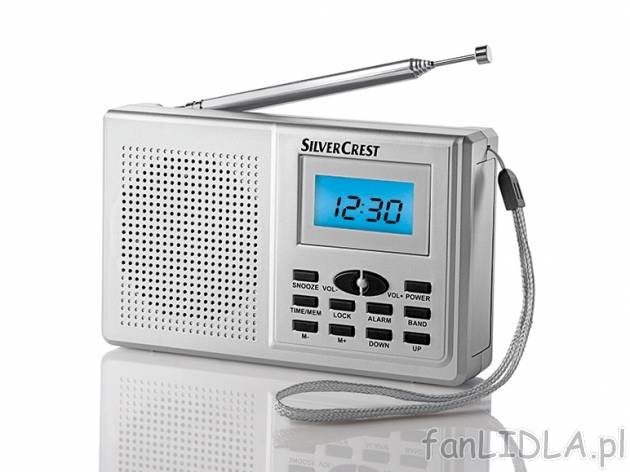 Radio analogowe , cena 37,99 PLN za 1 szt. 
- kompaktowe 3-pasmowe radio UKF, MF ...