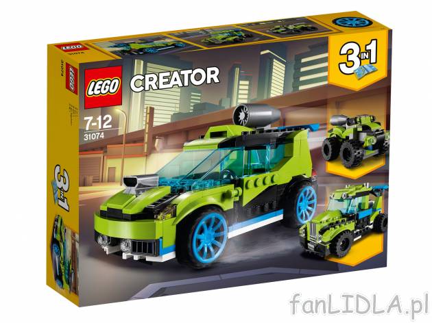 Klocki LEGO® 31074 , cena 69,90 PLN. Lego Creator dla dzieci od 7 roku życia.