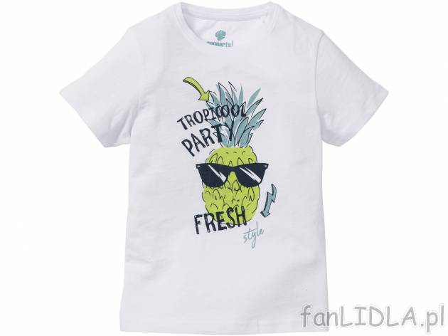 T-shirt z bawełny , cena 14,99 PLN  
-  rozmiary: 122-164
-  100% bawełny