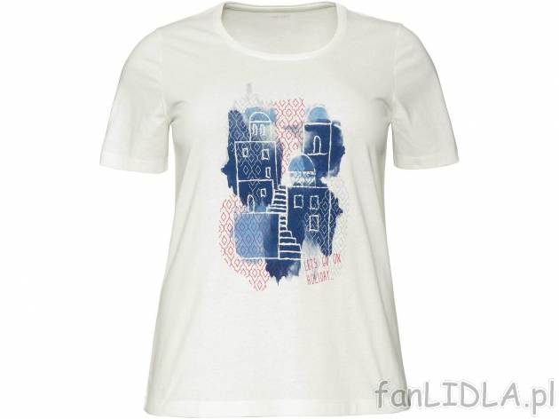 T-shirt z bawełny , cena 19,99 PLN  
-  rozmiary: L-3XL
-  100% bawełny