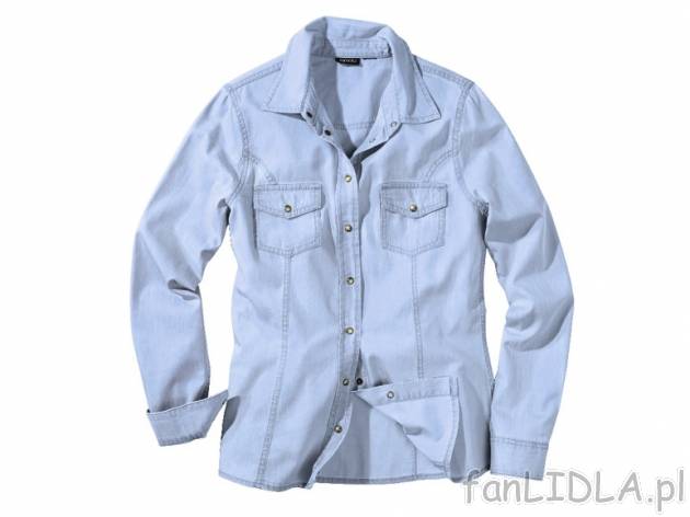 Koszula jeansowa Esmara, cena 39,99 PLN za 1 szt. 
- modna i stylowa 
- rozmiary: ...