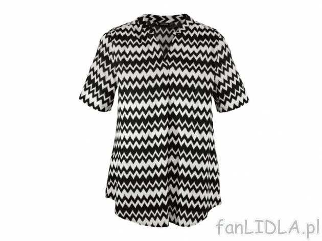 Koszula z wiskozy Esmara, cena 32,99 PLN za 1 szt. 
- 3 wzory do wyboru 
- rozmiary: ...