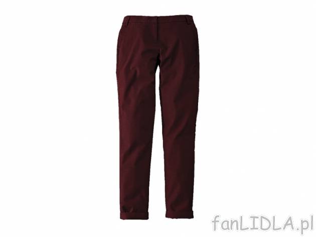 Spodnie typu chino Esmara, cena 44,99 PLN za 1 para 
- rozmiary: 36 - 44 (nie wszystkie ...