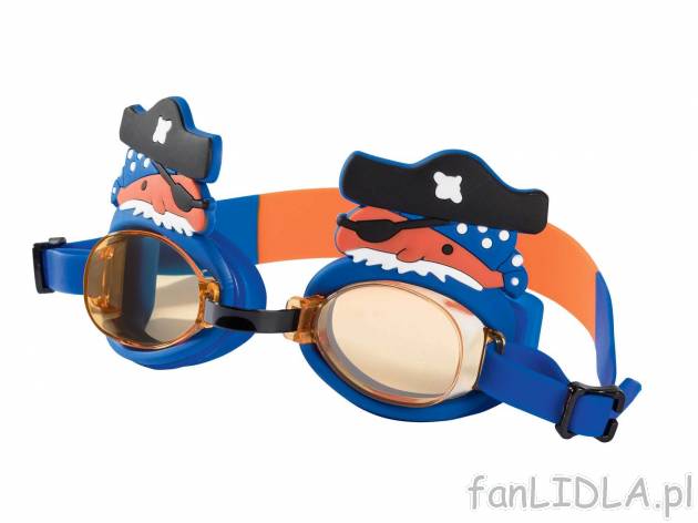 Dziecięce okulary do pływania , cena 14,99 PLN  
-  zalecenie wiekowe: 3+