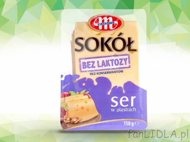 Mlekovita Ser bez laktozy , cena 2,00 PLN za 150 g/1 opak., 100 g=1,66 PLN. 
- ...