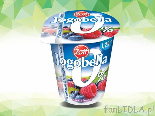 Jogobella Jogurt owocowy , cena 0,00 PLN za 150 g/1 opak., 100 g=0,66 PLN. 
- różne ...