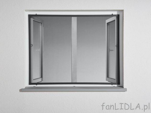 Moskitiera okienna z ramą aluminiową 130 x 150 cm , cena 69,90 PLN. Przygotuj ...