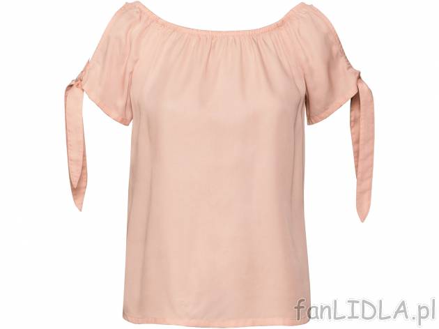 Bluzka damska z lyocellu , cena 29,99 PLN 
- 100% lyocellu (TENCEL™)
- rozmiary: ...