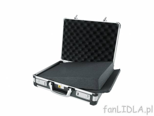 Aluminiowa walizka na narzędzia* , cena 99,90 PLN 
- ok. 445 x 370 x 145 mm
- ...