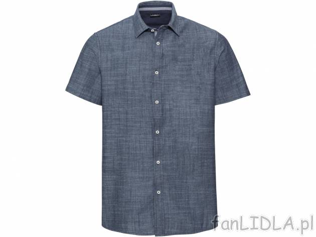 Koszula z krótkim rękawem , cena 37,00 PLN  
-  rozmiary: S-XXL
-  100% bawełny