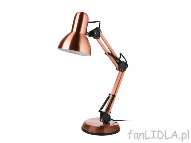 Lampa stołowa , cena 44,99 PLN za 1 szt. 
- z wyłącznikiem ręcznym na przewodzie ...