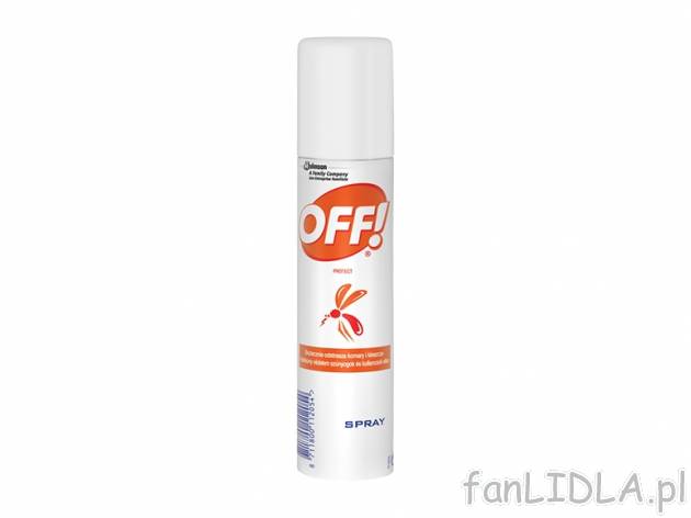 Off! Spray , cena 0,00 PLN za  
-      opakowanie 100 ml