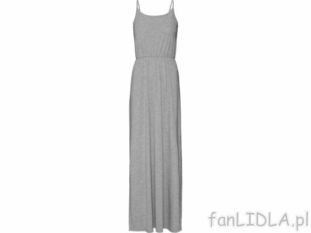Sukienka maxi , cena 29,99 PLN. Długa sukienka na cienkich ramiączkach. 
- rozmiary: ...