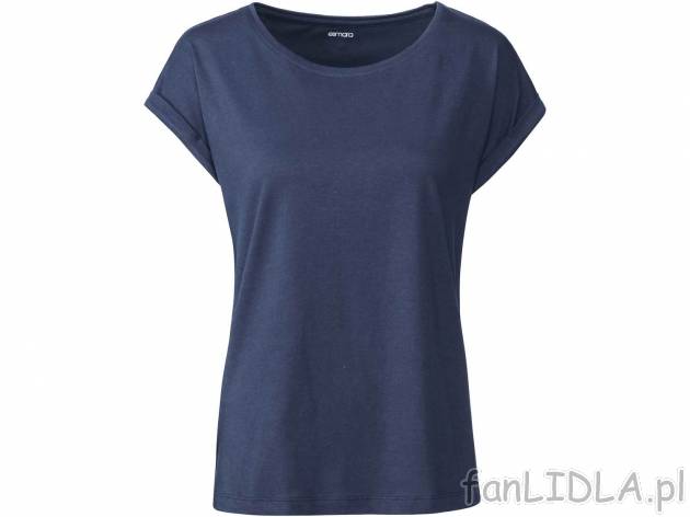 Klasyczny damski T-shirt z bawełny , cena 9,99 PLN  
-  100% bawełny
-  rozmiary: XS-L