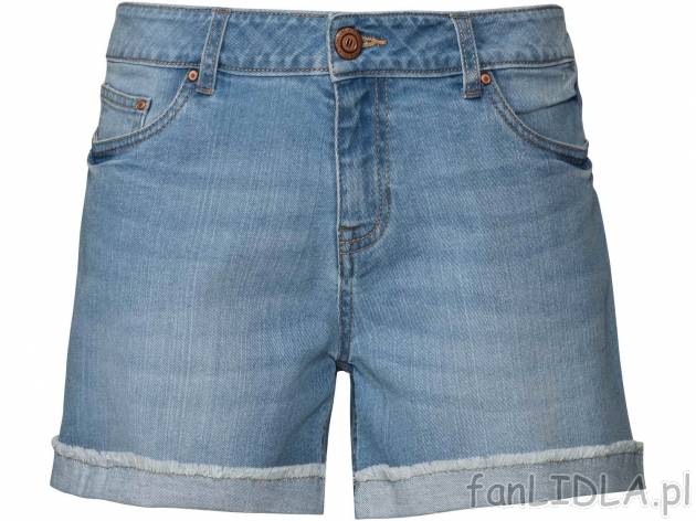 Szorty jeansowe , cena 29,99 PLN. Krótkie spodenki dla niej na lato. 
- modny ...