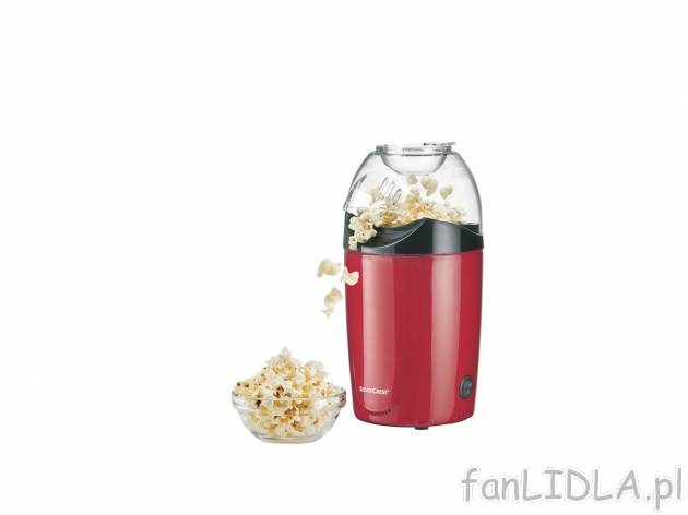 Urządzenie do popcornu 1200 W , cena 55,00 PLN 
- aż do 60 g popcornu w 2 minuty
- ...