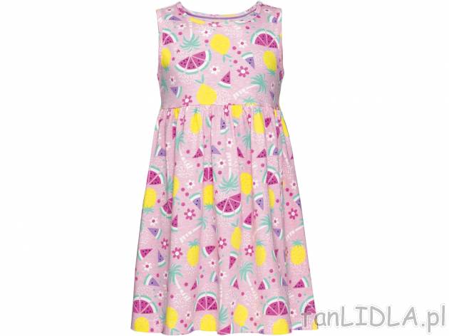 Sukienka , cena 12,99 PLN  
-  100% bawełny
-  rozmiary 86-116