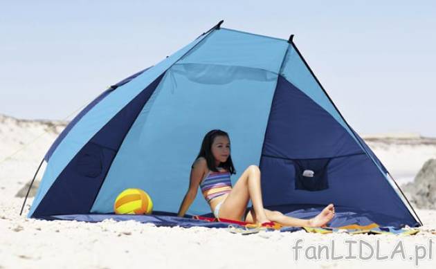 Namiot plażowy cena 49,99PLN
- idealna osłona przed wiatrem i słońcem
- odporny ...