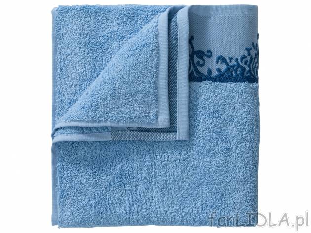 Ręcznik 50 x 100 cm , cena 11,99 PLN  
-  100% bawełny
-  500 g/m2
