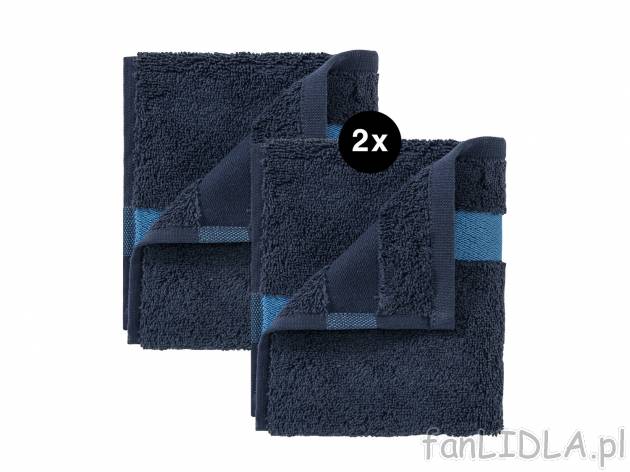 Ręczniki 30 x 50 cm, 2 szt. , cena 9,99 PLN  
-  100% bawełny
-  500 g/m2