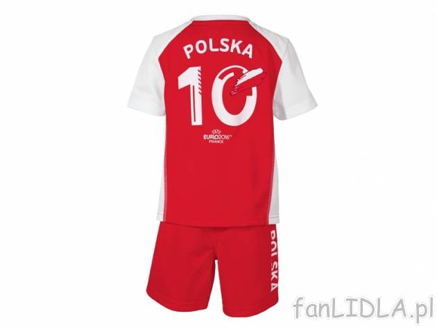2-częściowy strój piłkarski , cena 22,00 PLN za 1 zestaw 
- rozmiary: 98-152 ...