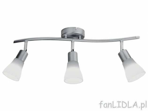 Lampa wisząca LED , cena 69,90 PLN 
- 3 energooszczędne żarówki LED o ciepłym, ...