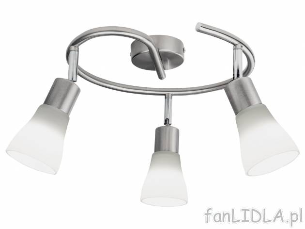 Lampa wisząca LED , cena 69,90 PLN 
- 3 energooszczędne żarówki LED o ciepłym, ...